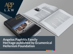 Angelos Paphitis Family Heritage published by Ecumenical Hellenism Foundation