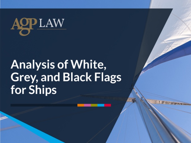 Analysis of White, Grey, and Black Flags for Ships